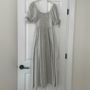 Rylee and Cru smocked top dress